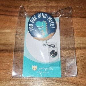 "You Are Dino-Mite!" Badge Reel From Snarky Nurses